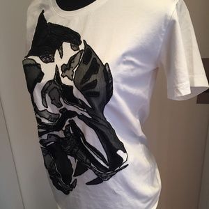 Barbara Bui Statement Embroidered Tee Shirt